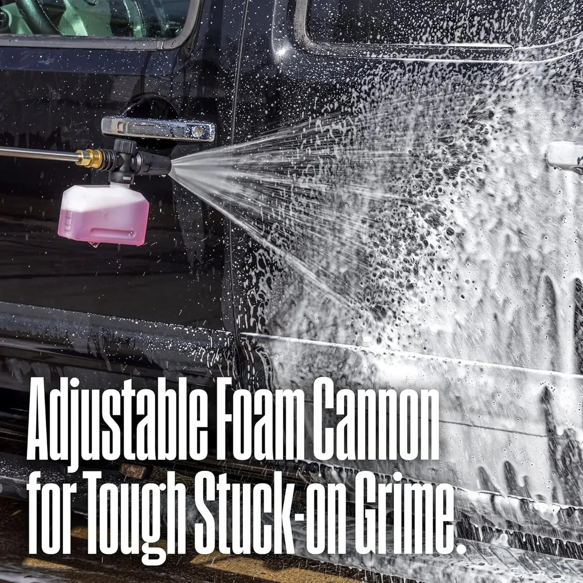 Electric Pressure Washer 2100 Max PSI with Foam Cannon, 1.76 GPM