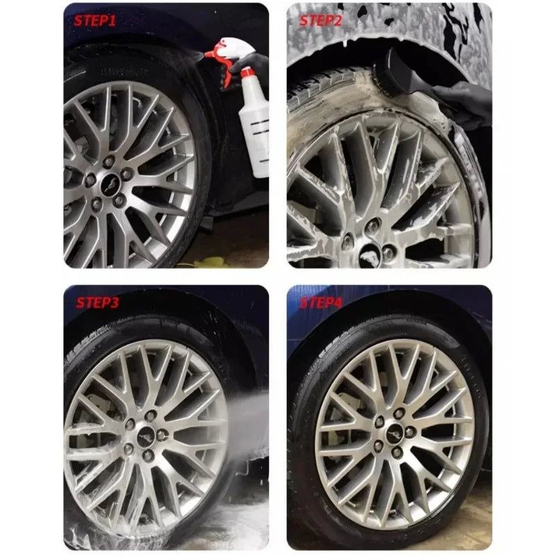 Car Tire Rim Brush Carpet Wheel Hub