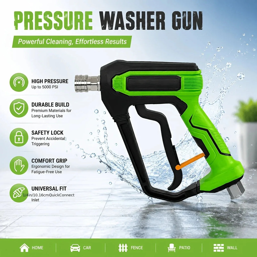 High Pressure Cleaning Gun 5000PSI