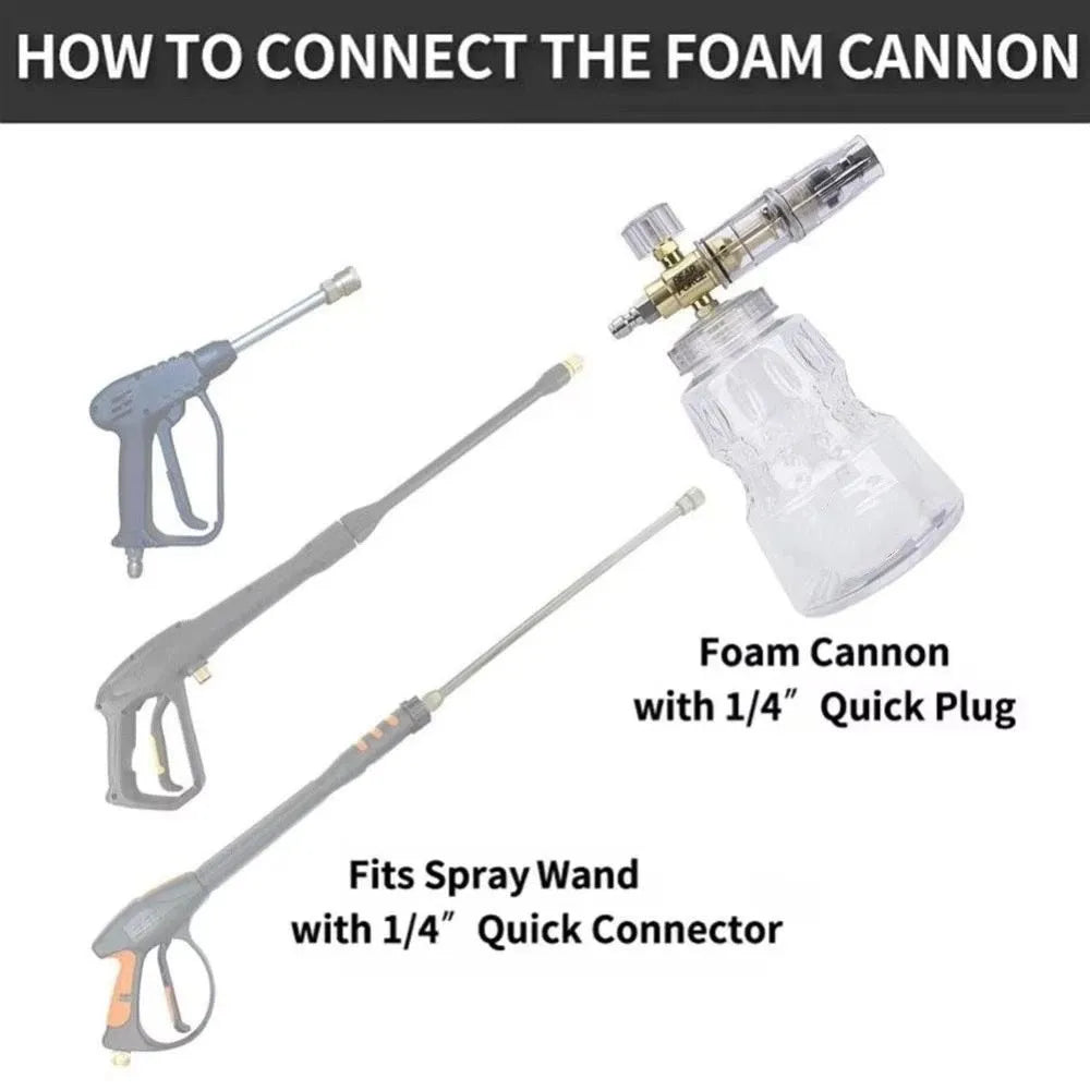 Refillable Foam Cannon
