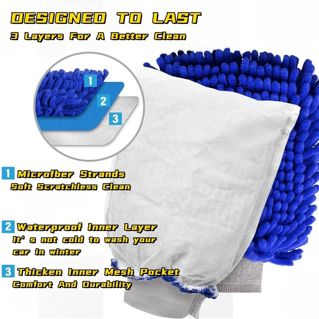 Microfiber Car Wash Mitt