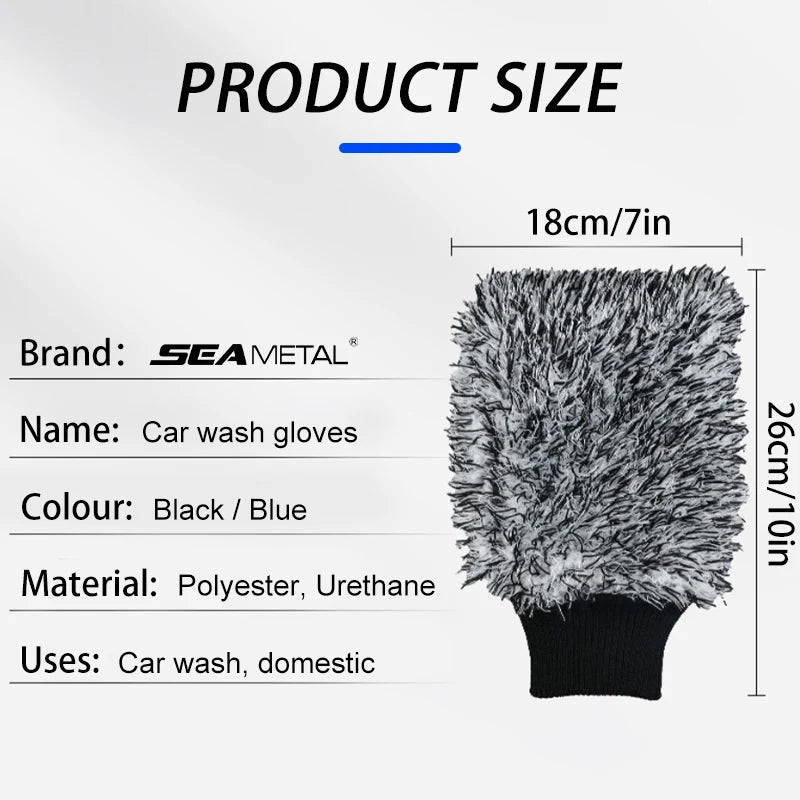 Wash Microfiber Chenille Gloves