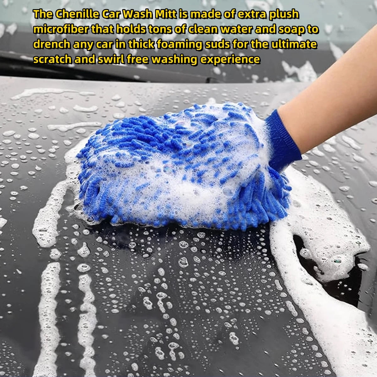 Microfiber Car Wash Mitt