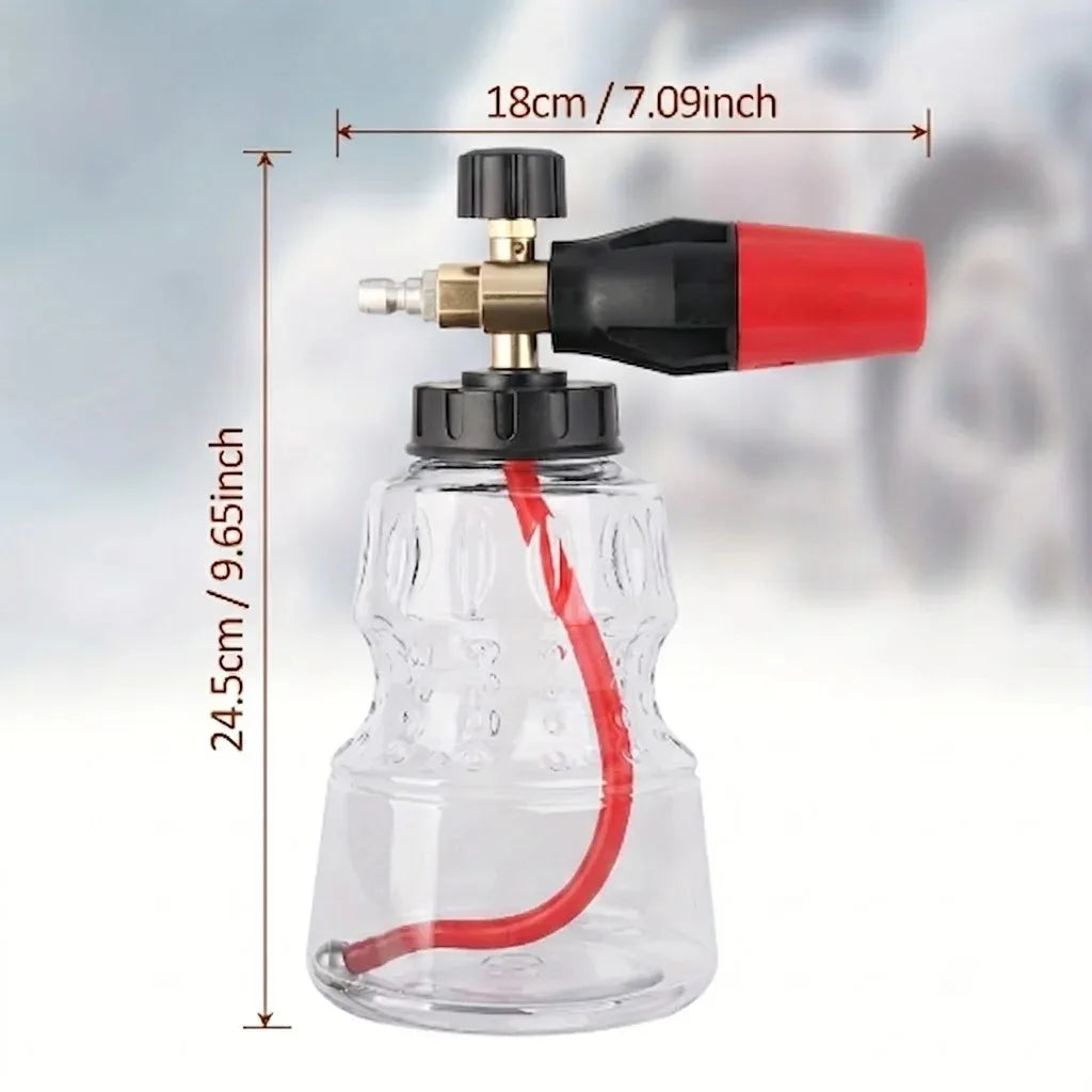 Snow Foam Cannon Transparent Bottle